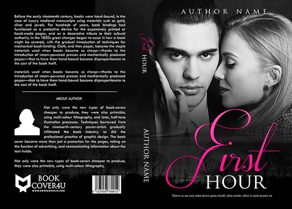 Romance-book-cover-design-First Hour-front