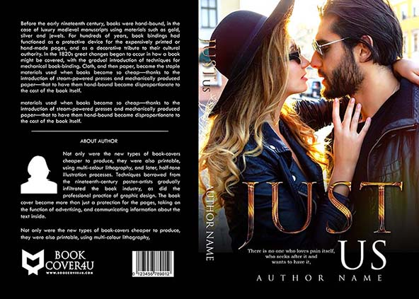 Romance-book-cover-design-Just Us-front