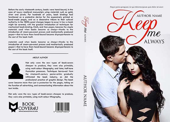 Romance-book-cover-design-Keep Me Always-front