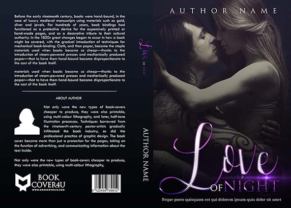 Romance-book-cover-design-Love Of Night-front
