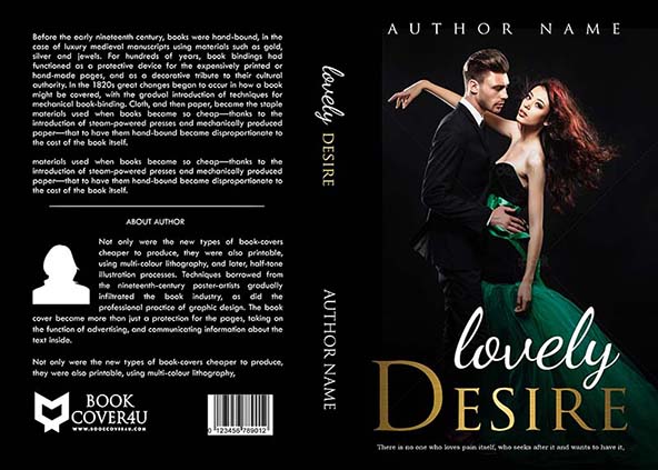 Romance-book-cover-design-Lovely Desire-front