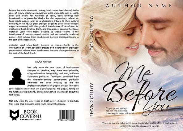 Romance-book-cover-design-Me Before You-front