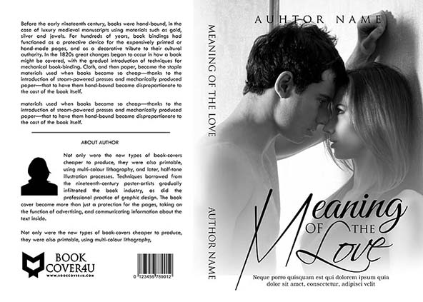 Romance-book-cover-design-Meaninig Of The-front