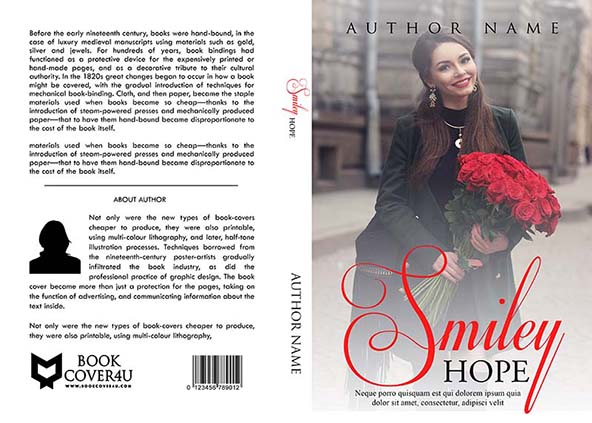 Romance-book-cover-design-Smiley Hope -front