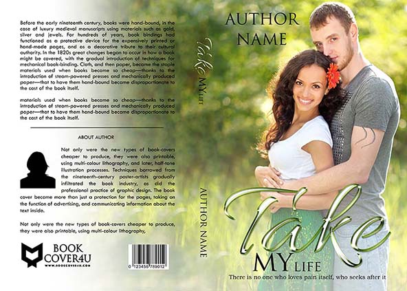 Romance-book-cover-design-Take My Life-front