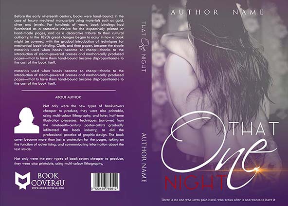 Romance-book-cover-design-That One Night-front