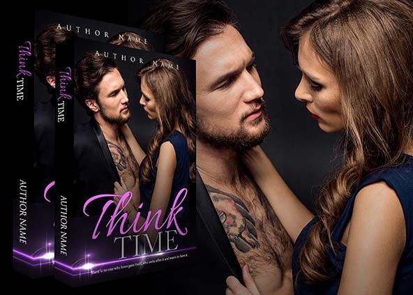 Romance-book-cover-design-Think Time-back