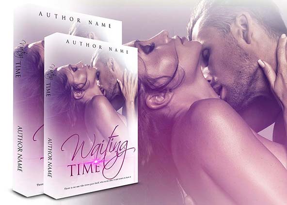Romance-book-cover-design-Waiting Time-back