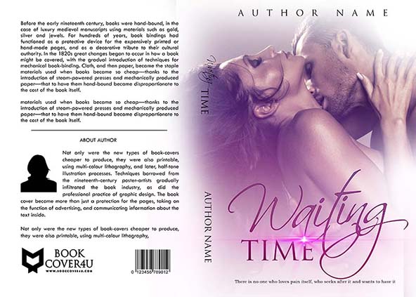 Romance-book-cover-design-Waiting Time-front