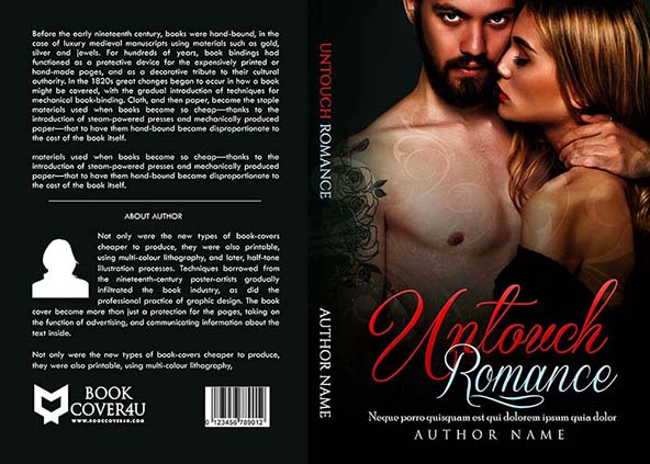 Romance-book-cover-design-Untouch Romance-front