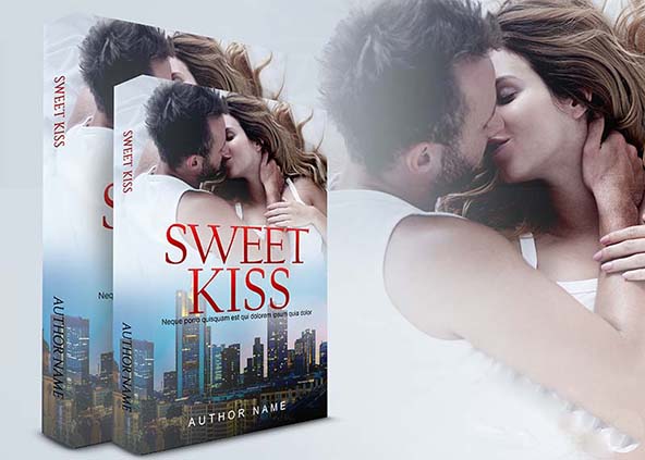 Romance-book-cover-design-Sweet Kiss-back