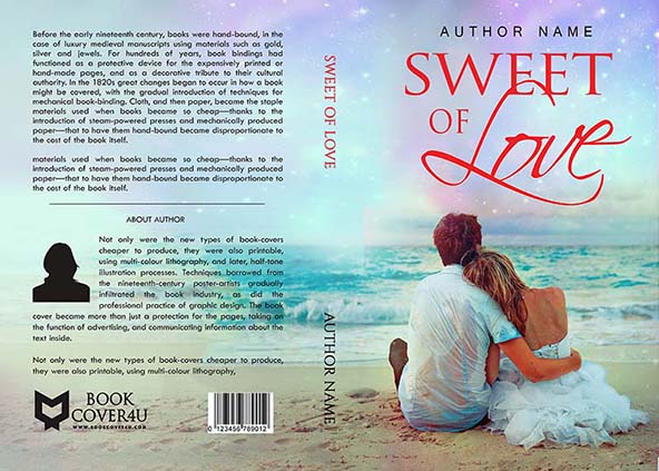 Romance-book-cover-design-Sweet Of Love-front