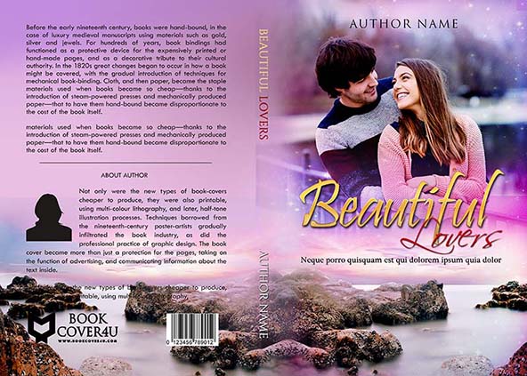 Romance-book-cover-design-Beautiful Lovers-front
