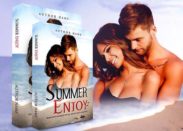 Romance-book-cover-design-Summer Enjoy-back
