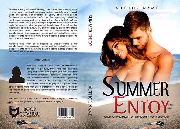 Romance-book-cover-design-Summer Enjoy-front