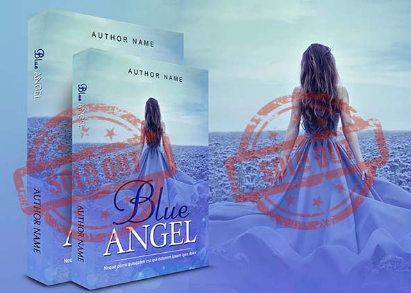 Romance-book-cover-design-Blue Angel-back