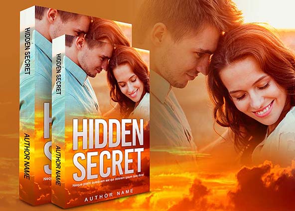 Romance-book-cover-design-Hidden Secret-back