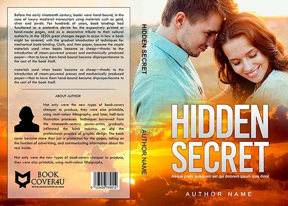 Romance-book-cover-design-Hidden Secret-front