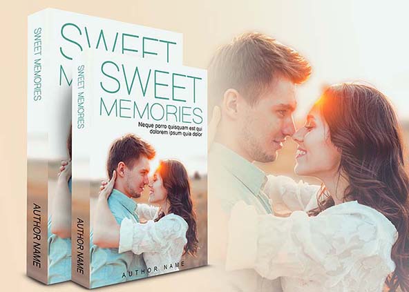 Romance-book-cover-design-Sweet Memories-back