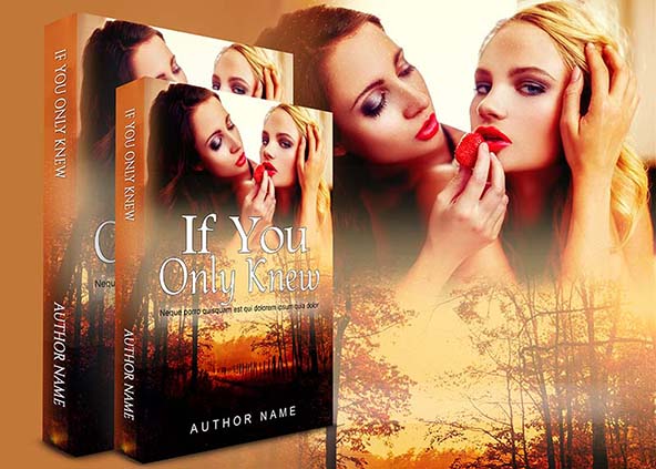 Romance-book-cover-design-If You Only Knew-back