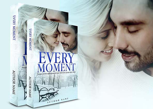 Romance-book-cover-design-Every Moment-back