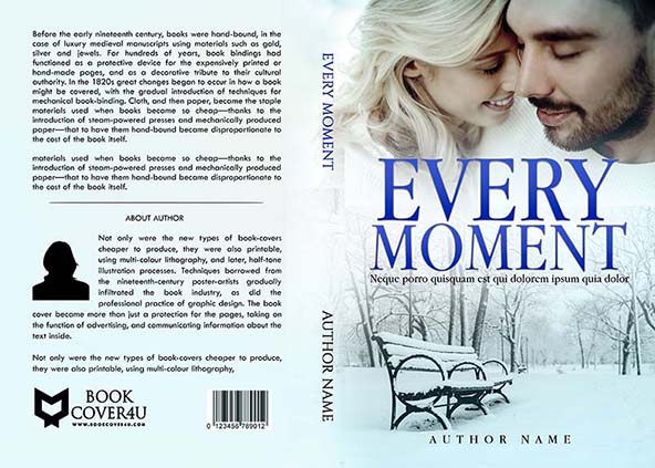 Romance-book-cover-design-Every Moment-front