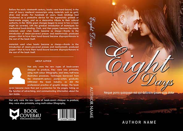 Romance-book-cover-design-Eight Days-front