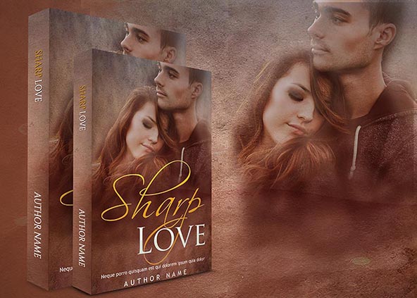 Romance-book-cover-design-Sharp Love-back