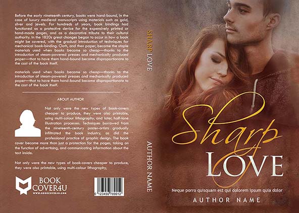Romance-book-cover-design-Sharp Love-front