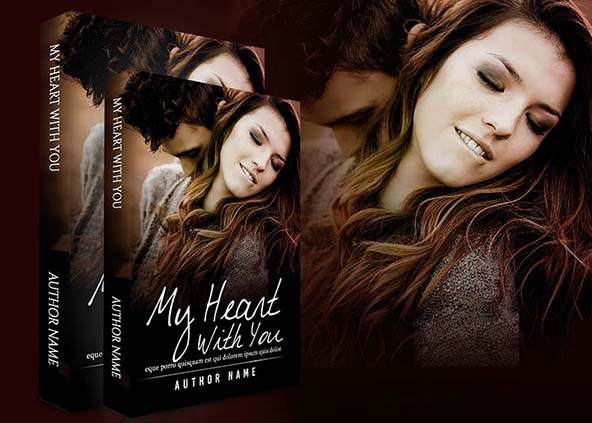 Romance-book-cover-design-My Heart With You-back