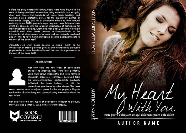 Romance-book-cover-design-My Heart With You-front