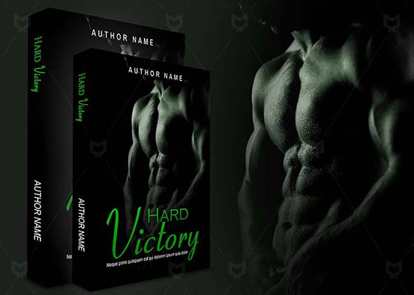 Romance-book-cover-design-Hard Victory-back