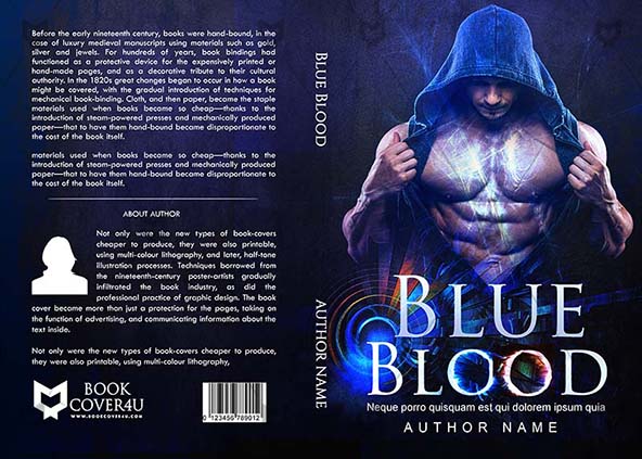 Romance-book-cover-design-Blue Blood-front