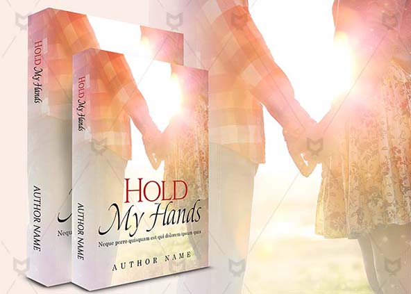 Romance-book-cover-design-Hold My Hands-back