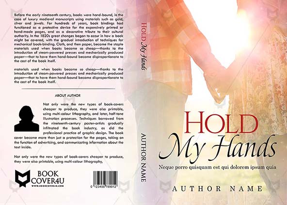 Romance-book-cover-design-Hold My Hands-front