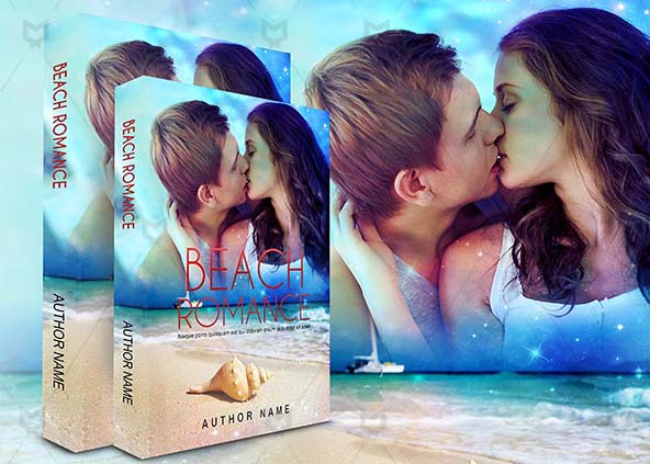 Romance-book-cover-design-Beach Romance-back