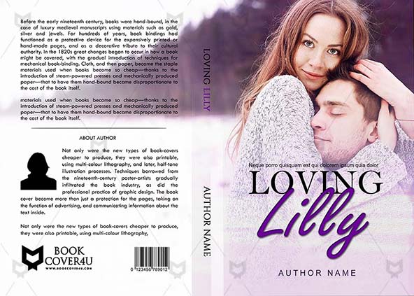Romance-book-cover-design-Loving Lilly-front