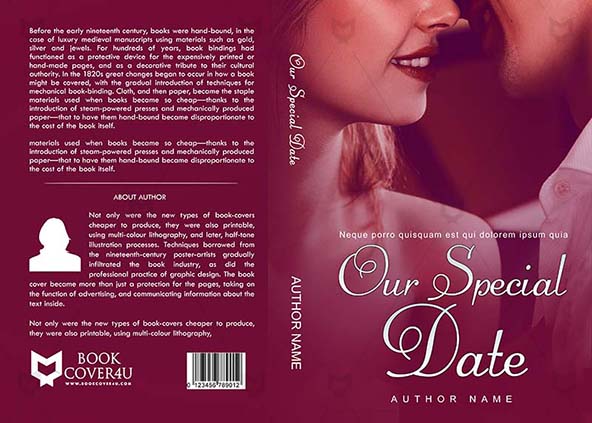 Romance-book-cover-design-Our Special Date-front