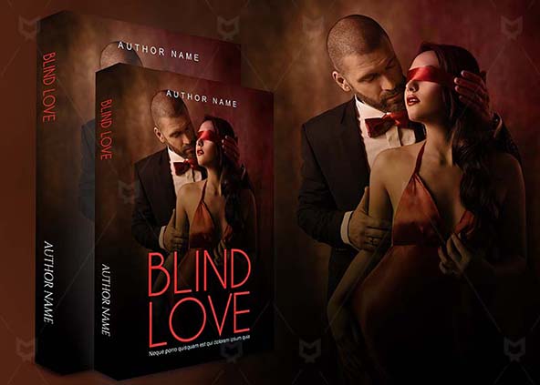 Romance-book-cover-design-Blind Love-back
