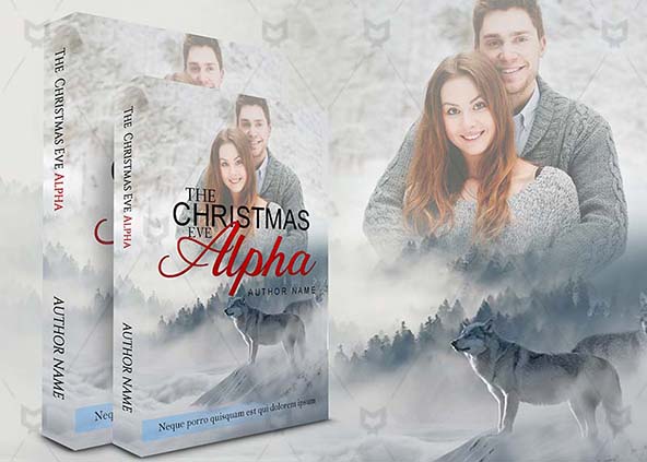 Romance-book-cover-design-The Christmas Eve Alpha-back