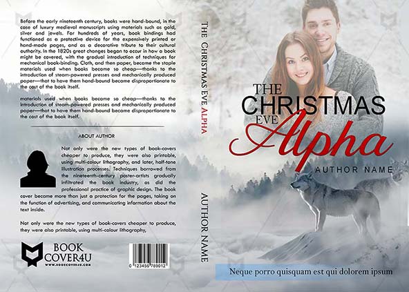 Romance-book-cover-design-The Christmas Eve Alpha-front