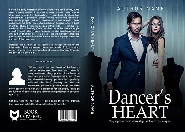 Romance-book-cover-design-dancers heart-front
