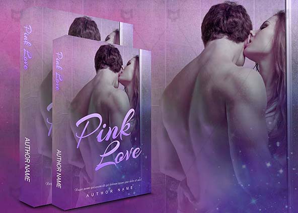 Romance-book-cover-design-Pink Love-back