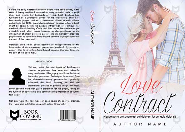 Romance-book-cover-design-Love Contract-front