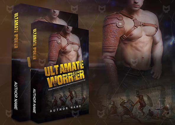 Romance-book-cover-design-Ultamate Worrier-back