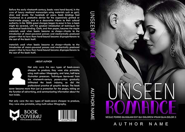 Romance-book-cover-design-Unseen Romance-front