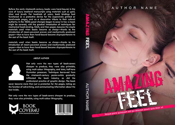 Romance-book-cover-design-Amazing Feel-front