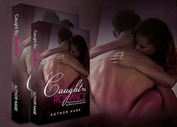 Romance-book-cover-design-Caught By Romance-back