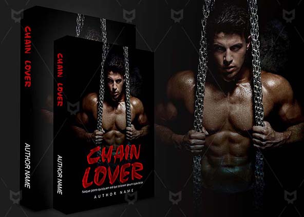 Romance-book-cover-design-Chain Lover-back