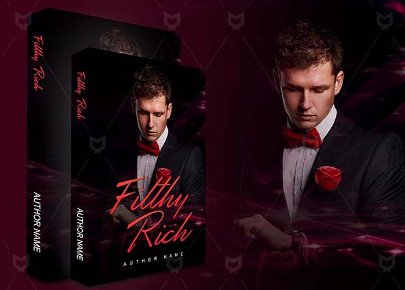 Romance-book-cover-design-Filthy Rich-back